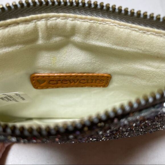 Crewcuts silver glitter pouch - Picture 6 of 6
